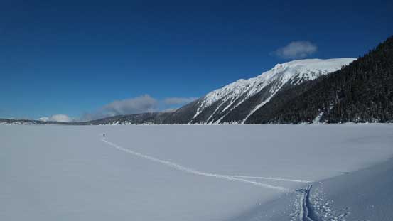 Finally made to the opposite side, looking back..