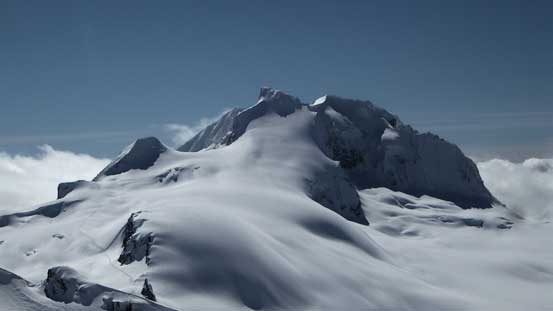 A closer look at Mt. Garibaldi massif