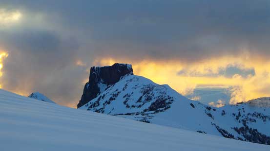 The Table at sunset hour