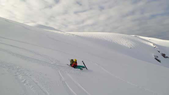 Getting crusty at places... Not the greatest skiing.