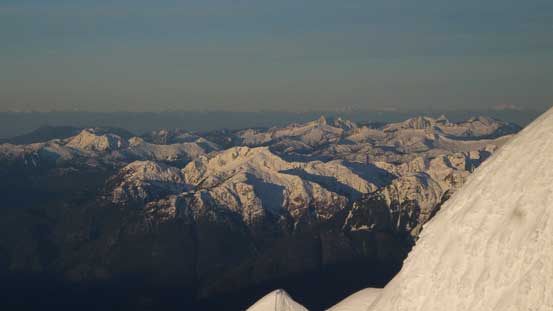 Peaks by Sunshine Coast are all below us now
