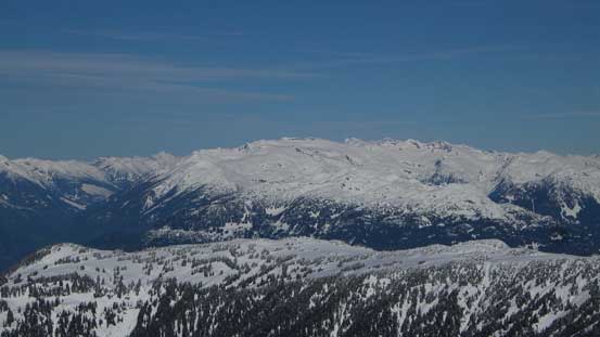 Peaks along Ashlu - Elaho Divide