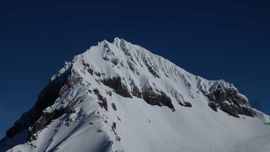 Looking back at Atwell Peak