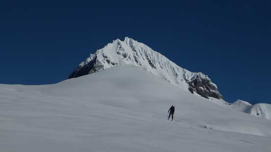 Despite the look, the skiing was horrible here