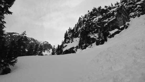 Now, take a rising traverse line