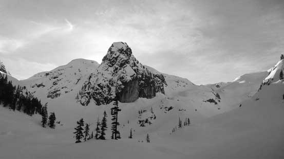 Watersprite Tower looming behind