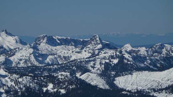 Mt. Habrich rises in front of Goat Ridge