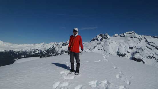 Me on the summit of Dreadnought Peak
