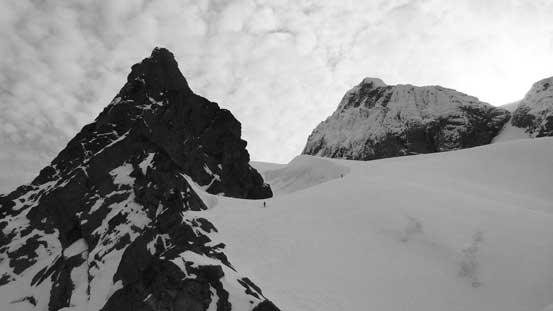 On top of Winnie's Slide now, looking ahead