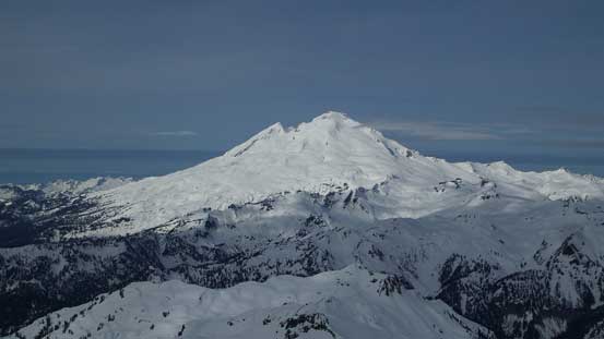 Gorgeous view of the nearby volcano - Mt. Baker