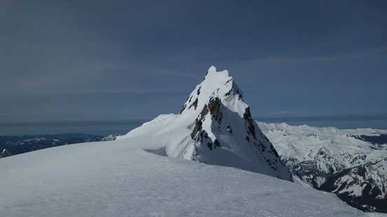 Up the Hell's Highway and onto the Sulphide Glacier now