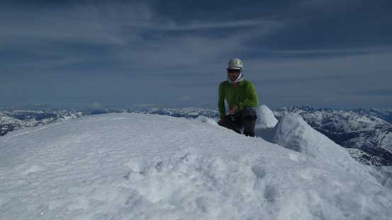 Me on the summit of Mt. Shuksan