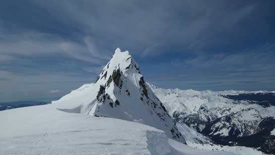 This is an interesting pinnacle on Sulphide Glacier
