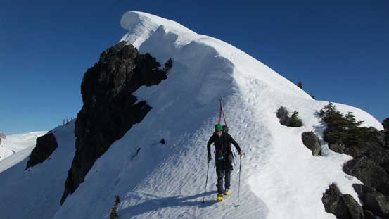 And, down the other side of that bump/pinnacle