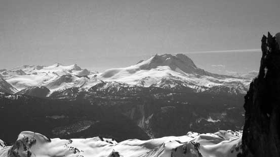Mt. Garibaldi massif - happy to have both Garibaldi and Atwell bagged