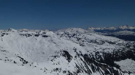 And, looking towards Brandywine Mountain and bowl