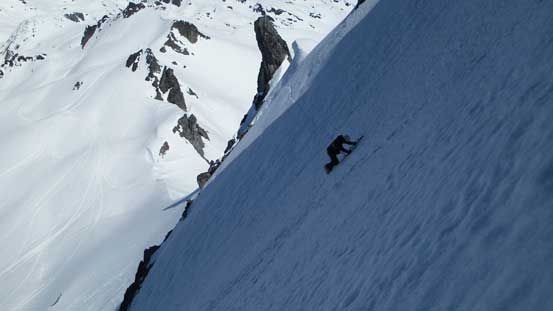 Now, time for the traverse. This is the "easier" part of it...