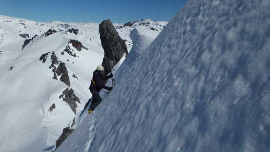 Getting onto the steeps now.