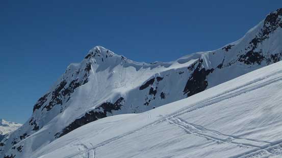 One of the many sub-peaks of Mt. Fee