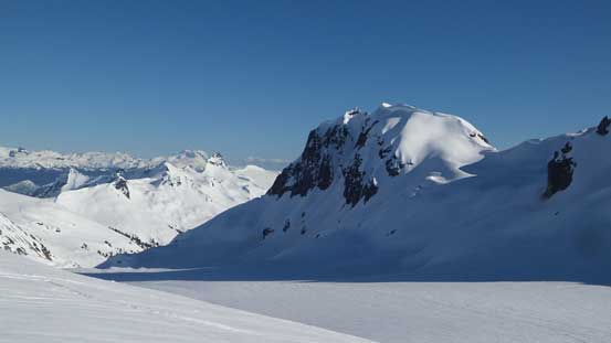 This is a subpeak of Mt. Cayley