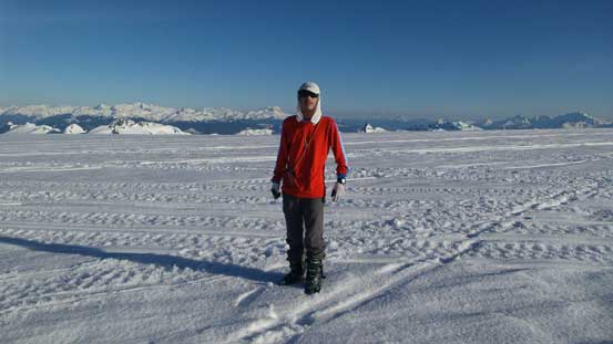 Me on the summit of Powder Mountain
