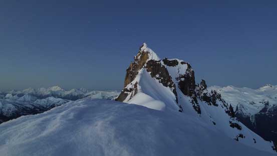 Pyroclastic Peak before dawn