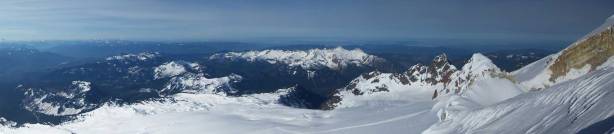 Partial summit panorama from Sherman Peak. Click to view large size.