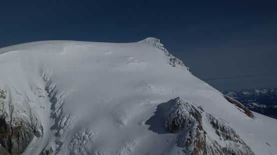 The summit of Mt. Baker