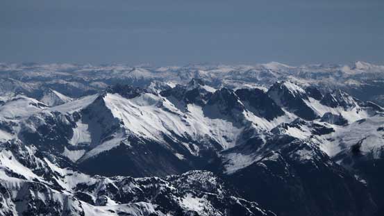 In the foreground is an infamous one - Mt. Fury 