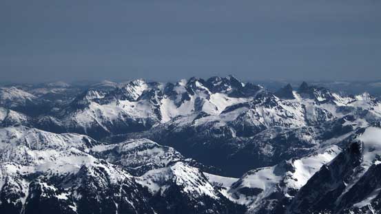 Mt. Spickard et al. in the North Cascades