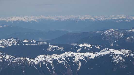Looking north towards Harrison Lake area