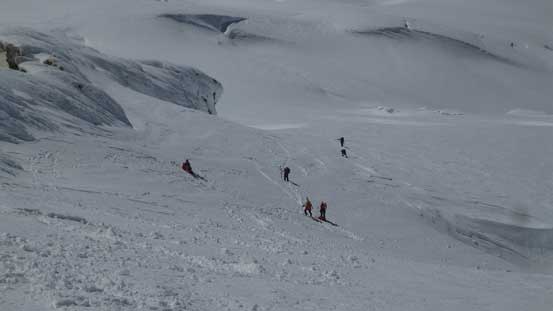 More folks were coming up! 