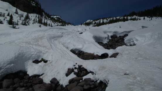 One interesting creek crossing