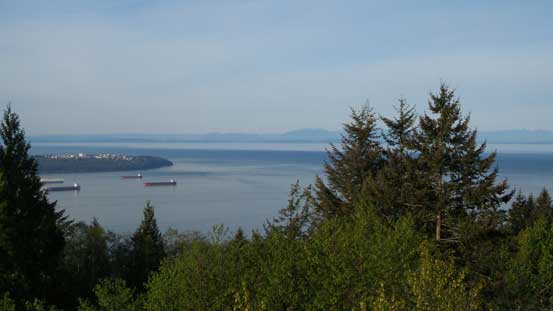 An obligatory stop at the tourist's viewpoint along Cypress Road