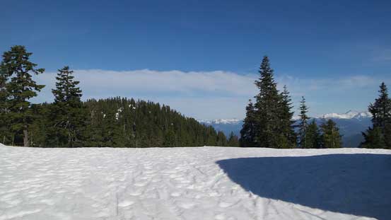 A view from the first summit (the chairlift summit)