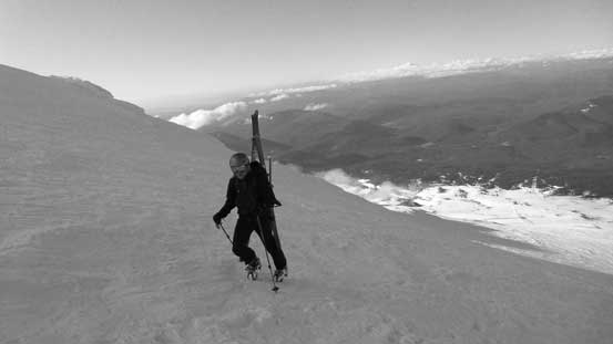 A ski mountaineer that I passed 