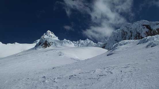 Looking back into the Devil's Kitchen area