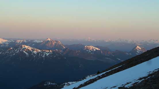 Those peaks nearby Hope. Isolillock Peak is the big one on left