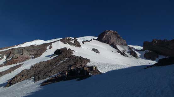 After a long while we arrived at Camp Muir