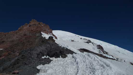 From above the Cathedral Gap, looking upwards