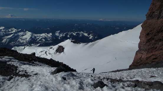 Al cresting Cathedral Gap
