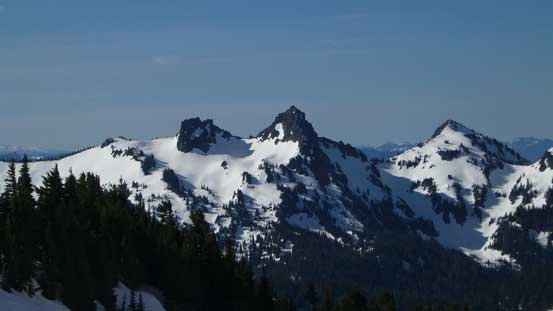 Pinnacle Peak et al. in the Tatoosh Range