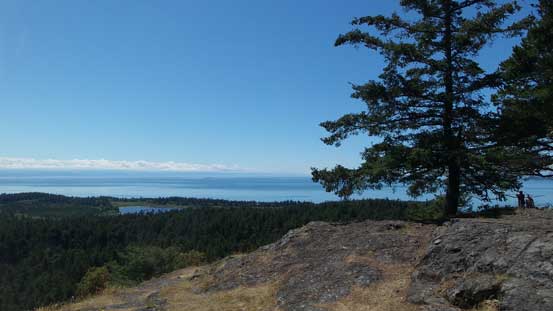 This is looking into Straight of Juan de Fuca