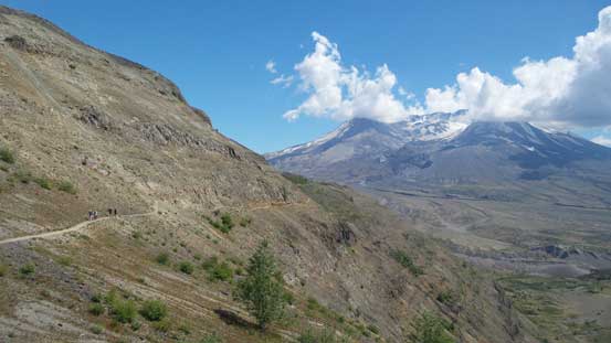 Ahead is that narrow section