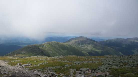 The ridge connects northwards to Mt. Clay and then Mt. Jefferson