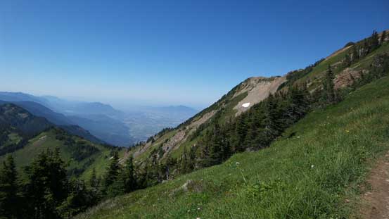 Finally able to see at least some of the Fraser Valley.