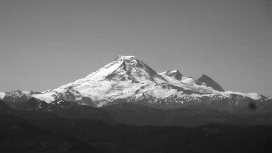 The volcano Mt. Baker