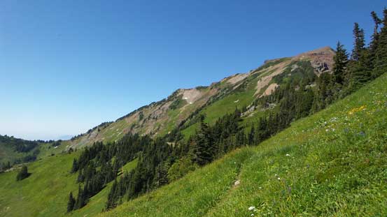Looking back towards Cheam Peak