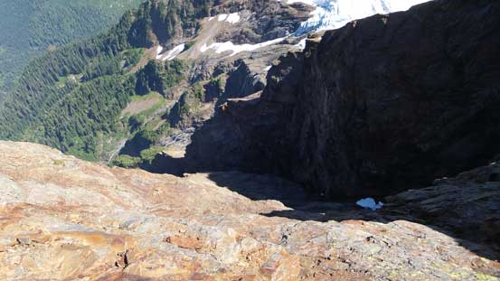 The NE Gully was impressive. Can't believe Marc-Andre ski'd it in this past winter...