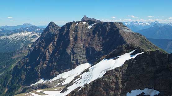 The rest of Cheam Range with Welch Peak being the tallest